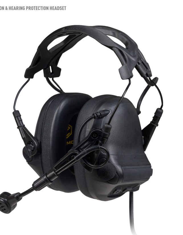 Tactical communication headset